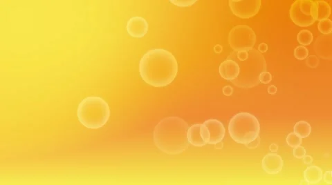 Flickering  Bubbles sparkling look like orange soda Particles random motion a Video stock 63750621