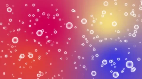 Flickering  Bubbles sparkling Particles random motion abstract background on  Video stock 63750414