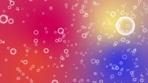 Flickering  Bubbles sparkling Particles random motion abstract background on  Video stock 63750430