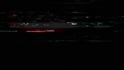 Flickering Colored Digital Pixels Glitch Damage Abstract Background Stock Footage 148127366