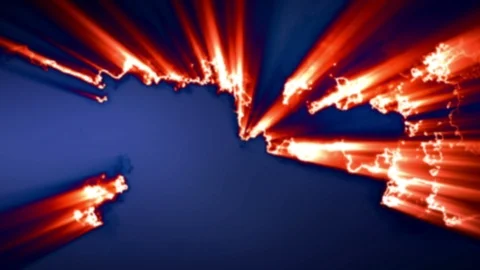 Flickering Energy Background Video stock 118207715