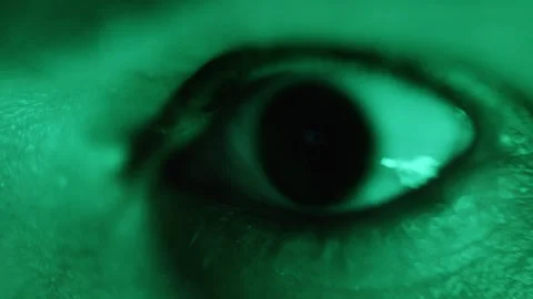 Flickering Eye Stock Footage 305497970