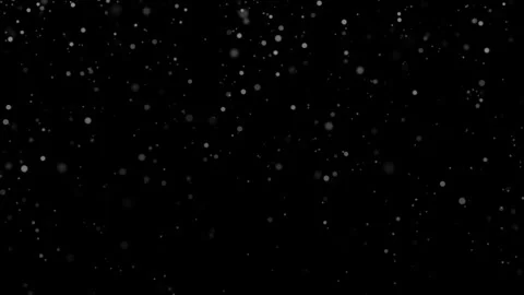 Flickering falling down snow circles on loop background Stock Footage 338306883