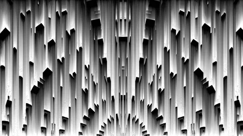 Flickering fast grunge pixel sorting elements Glitched Motion Background Vid Stock Footage 147738192