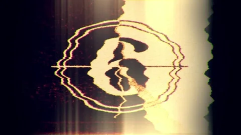 A flickering film leader countdown 库存影片 157754970