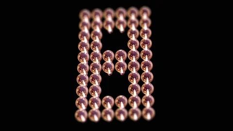 Flickering Glowing Lamp Numbers, countdown. New Year 2021 Video stock 106337409