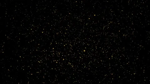 Flickering gold glitter stardust texture isolated luxury background effect Stock Footage 338084373