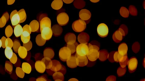 Flickering Gold Lights 動画素材 133536785