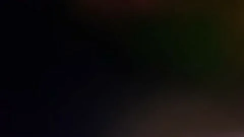 Flickering interference and multi-colored glowing light bulbs. The effect of Stock Footage 234814808