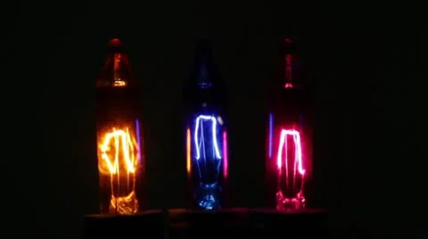 Flickering lamps Stock Footage 12143492