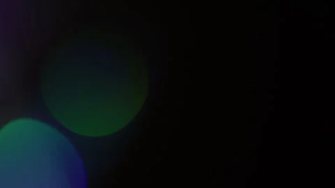 Flickering large cool-colored bokeh on the left Видео 309479274