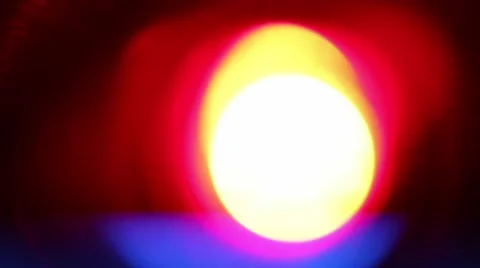 Flickering LED light at night Stock Footage 47632482