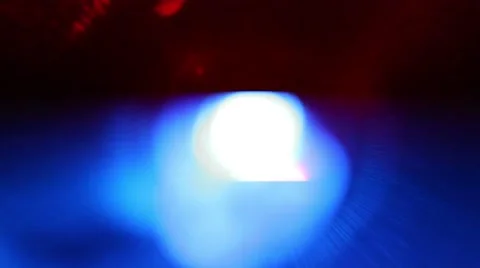 Flickering LED light at night Stock Footage 47866430