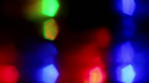 Flickering LED light at night Stock Footage 51840371