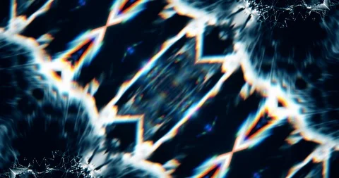 Flickering Light. Abstract Motion. VJ Loop Stock Footage 122368197