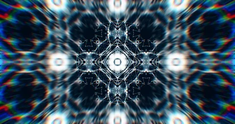 Flickering Light. Abstract Motion. VJ Loop Stock Footage 122368301