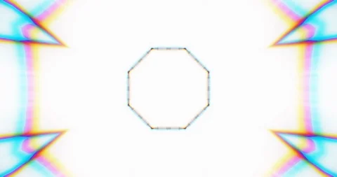 Flickering Light. Abstract Motion. VJ Loop Stock Footage 122368439