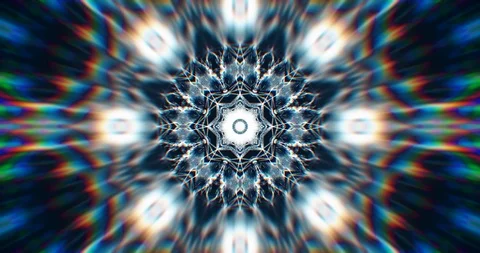 Flickering Light. Abstract Motion. VJ Loop Stock Footage 122368449