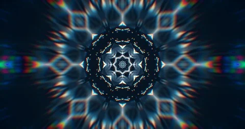 Flickering Light. Abstract Motion. VJ Loop Stock Footage 122368498