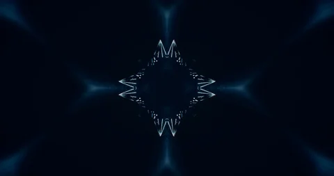 Flickering Light. Abstract Motion. VJ Loop Stock Footage 122368617