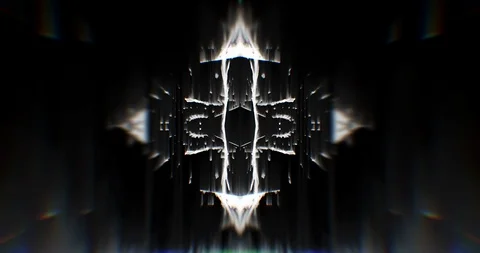 Flickering Light. Abstract Motion. VJ Loop Stock Footage 122370065