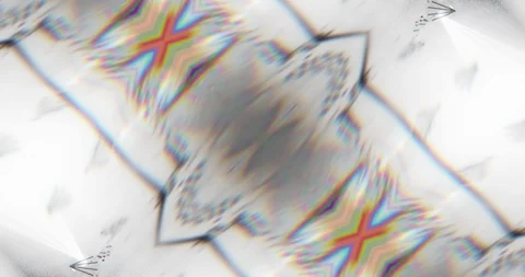 Flickering Light. Abstract Motion. VJ Loop Stock Footage 122370472