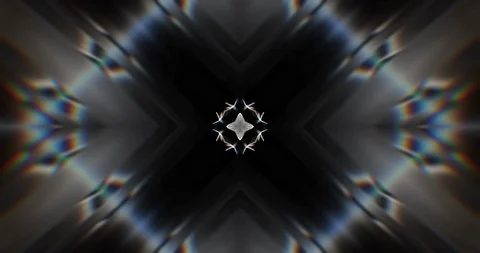 Flickering Light. Abstract Motion. VJ Loop Stock Footage 122370816