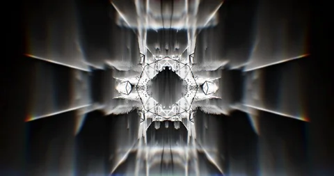 Flickering Light. Abstract Motion. VJ Loop Stock Footage 122370915