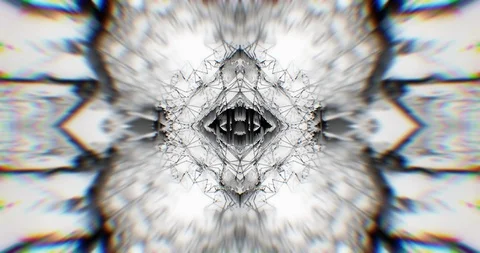 Flickering Light. Abstract Motion. VJ Loop Stock Footage 122371396