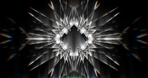 Flickering Light. Abstract Motion. VJ Loop Stock Footage 122371491
