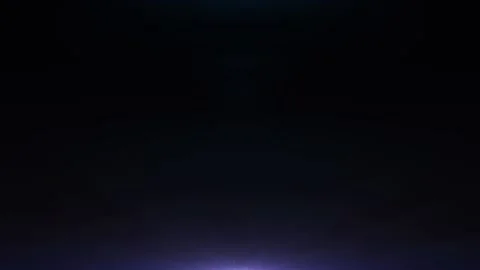 Flickering light effect at the bottom of the frame in blue on a black background Stock Footage 132025527