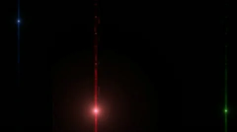 Flickering Lights Stock Footage 14157587