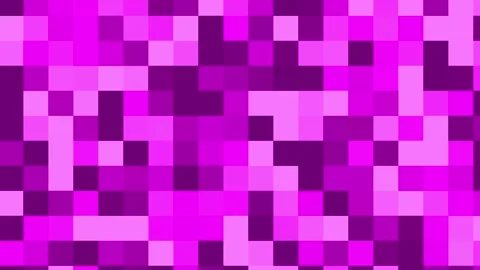 Flickering magenta cubes animated background Video stock 245336299
