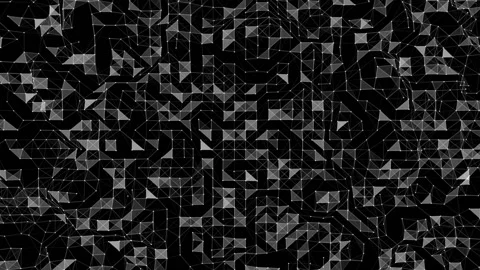 A flickering maze.Global Computer Network. Software source code and program data Stock Footage 97254460