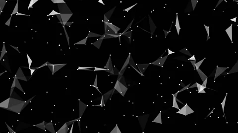 Flickering microparticles.Technology network loop background. Stock Footage 96146805