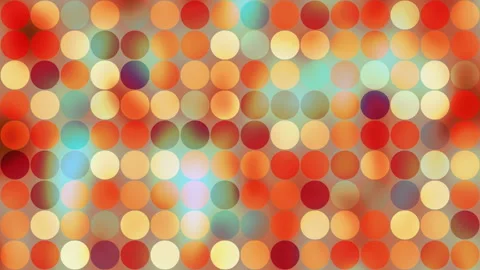 Flickering orange dots abstract background loop, retro aesthetic. Data concept. Stock Footage 344490987