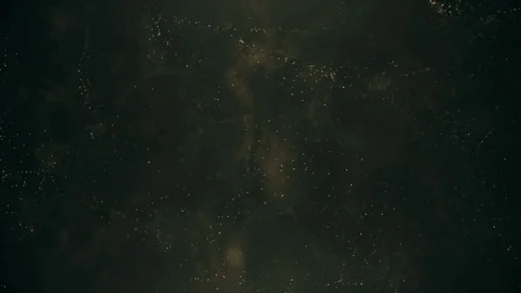 Flickering Particles, random motion of particles.On beatiful relaxing Background Stock Footage 107342237