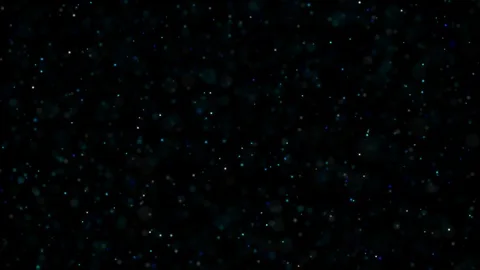 Flickering Particles, random motion of particles.On beatiful relaxing Background Stock Footage 109416627