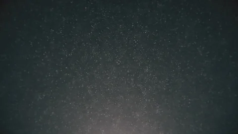 Flickering Particles, random motion of particles.On beatiful relaxing Background Stock Footage 111910931