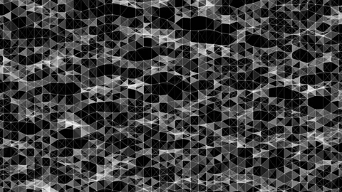 Flickering particles on the surface.Global Computer Network. Software source Stock Footage 97254402