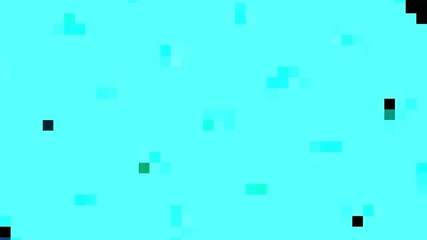 Flickering Pixels Rectangles Loop Abstract Bright Background Stock Footage 209899989