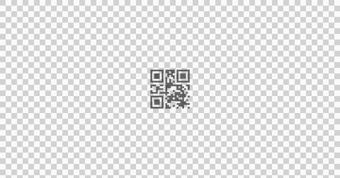 Flickering QR code on red and white background 스톡 일러스트
