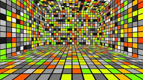 Flickering room 스톡 동영상 8907604