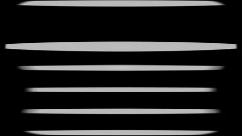 Flickering Running White Horizontal Lines in Center Abstract Background Stock Footage 128549679
