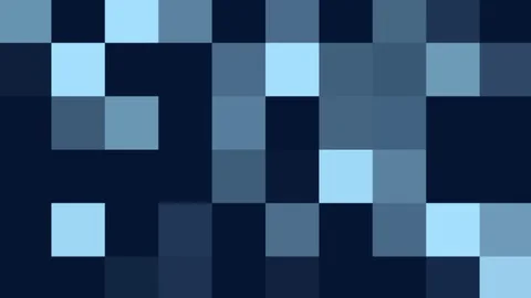 Flickering squares background. Seamless loop animation Stock Footage 95476823