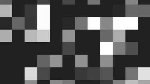 Flickering squares background. Seamless loop animation Stock Footage 95476826