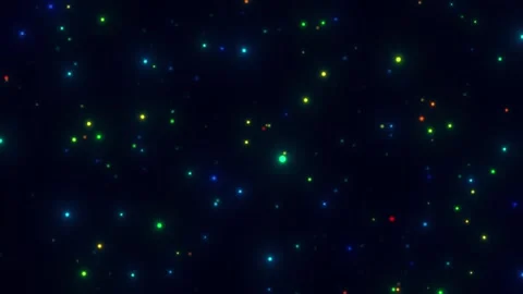 Flickering stars Stock Footage 291707309