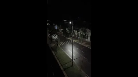Flickering Street Light Stock Footage 284858303