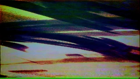 Flickering VHS glitches, defects noise and artifacts Stock Footage 103952015