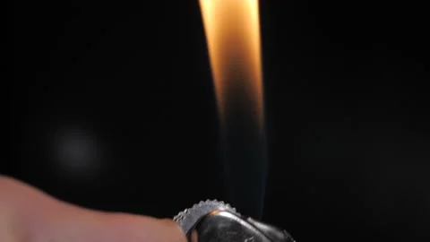 Flicking A Lighter b Stock Footage 237288260
